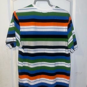 LRG STRIPED T SHIRT LARGE